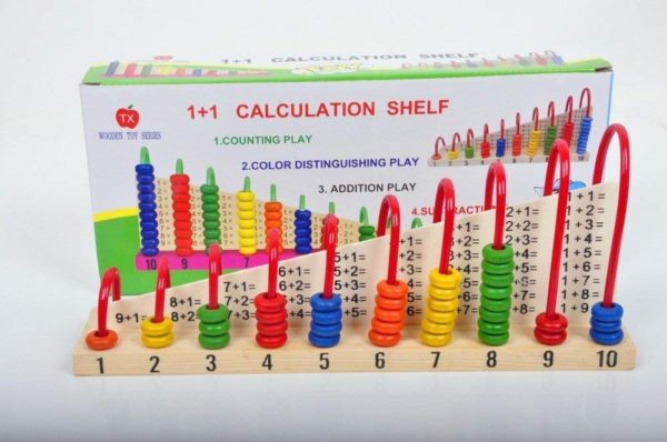 Wooden Double-Sided Abacus - TweenKidz