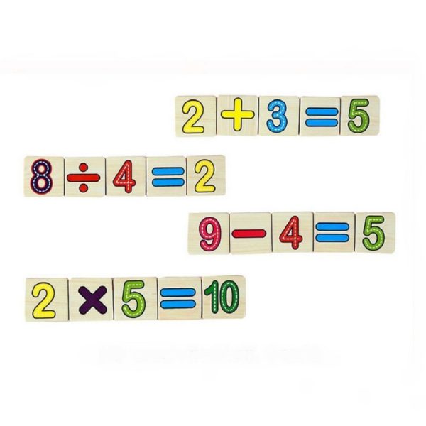 Donut Learning Number Crunching Wooden Game - TweeKidz