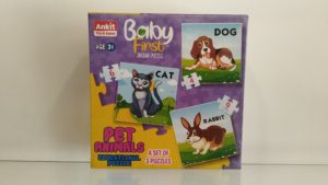 baby first jigsaw puzzle - pet animals