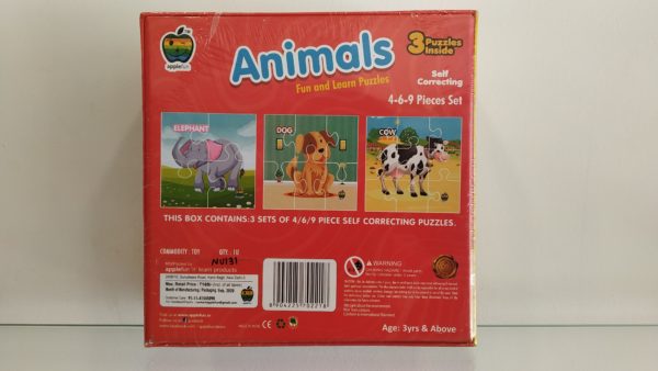 animals fun n learn puzzles