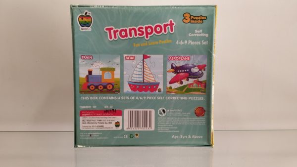 Transport Puzzle - TweenKidz